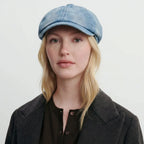 Women's Denim Gavroche Cap
