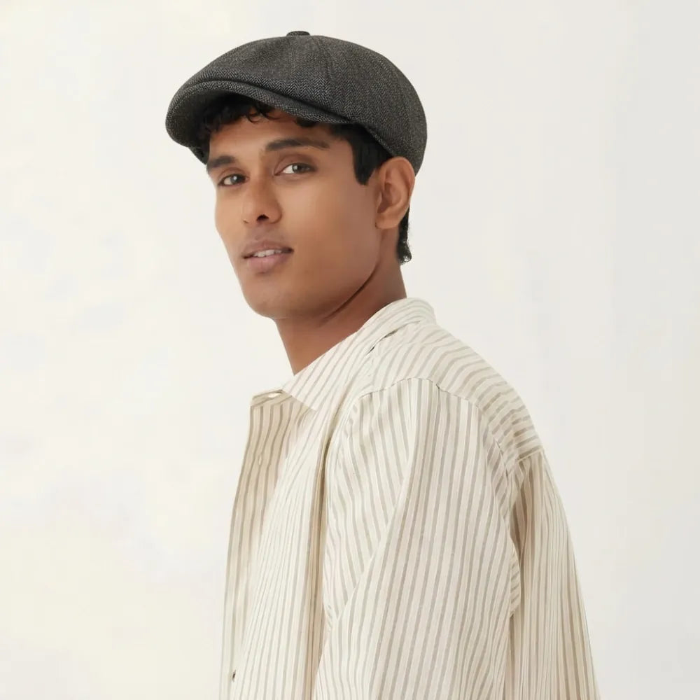 Men's Gavroche Beret Cap