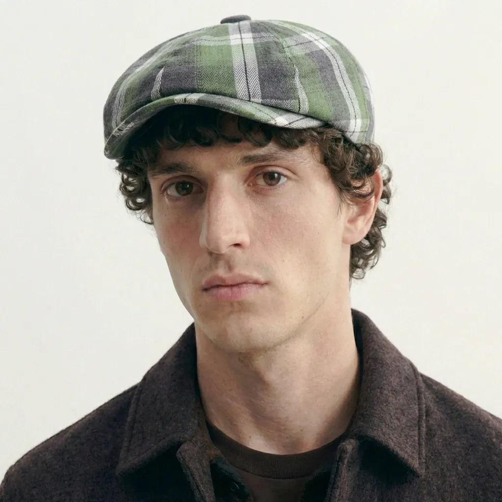 Plaid Beret
