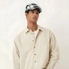 Young Men's Plaid Beret