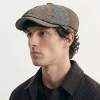 Men's Tartan Gavroche Cap