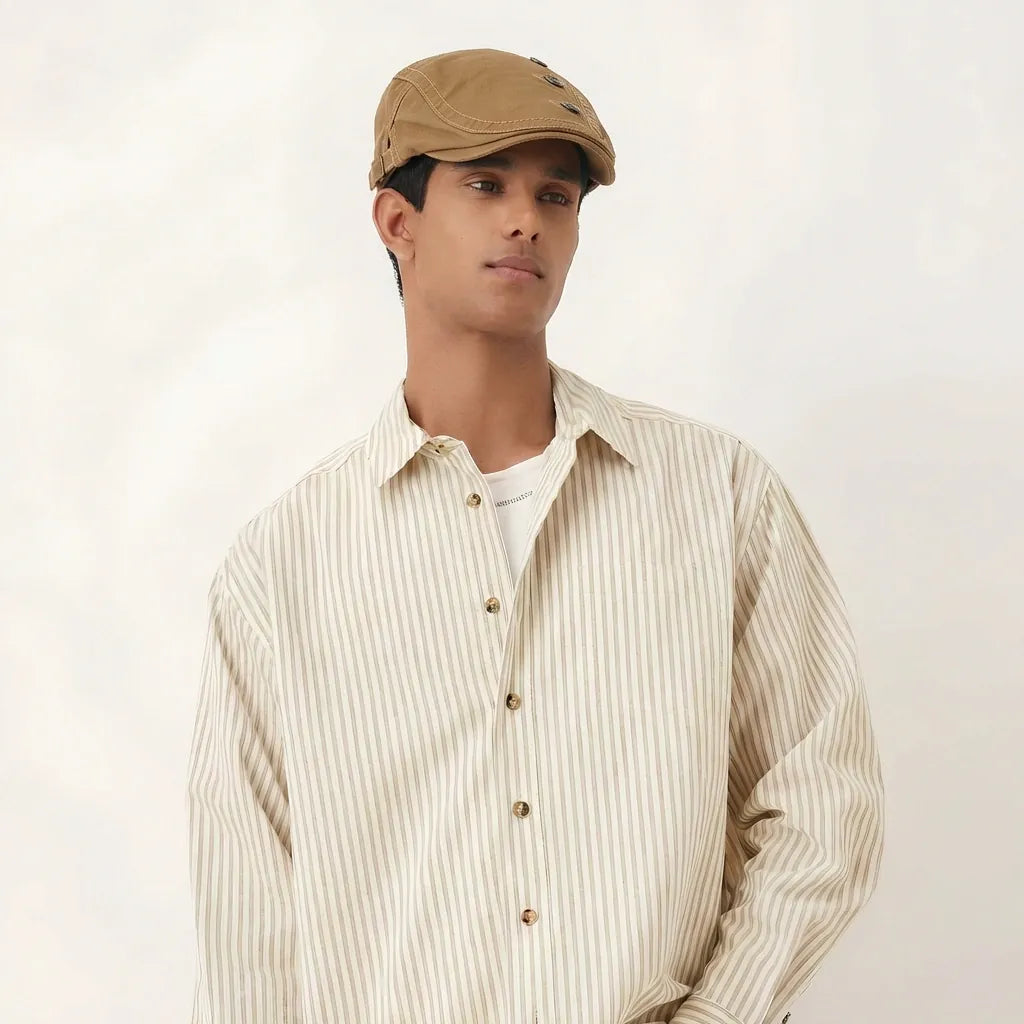Men's Adjustable Summer Beret Cap