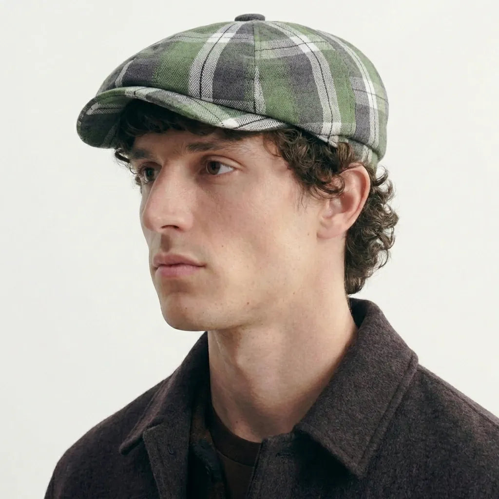 Plaid Beret