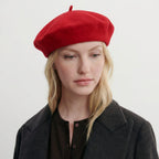 Women's Red French Beret
