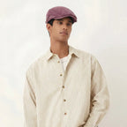 Men's Denim Beret Cap