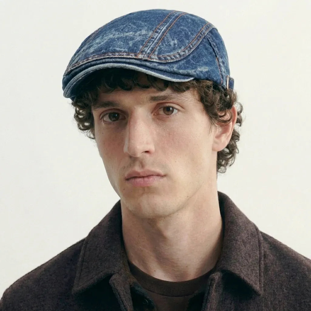 Men's Denim Beret