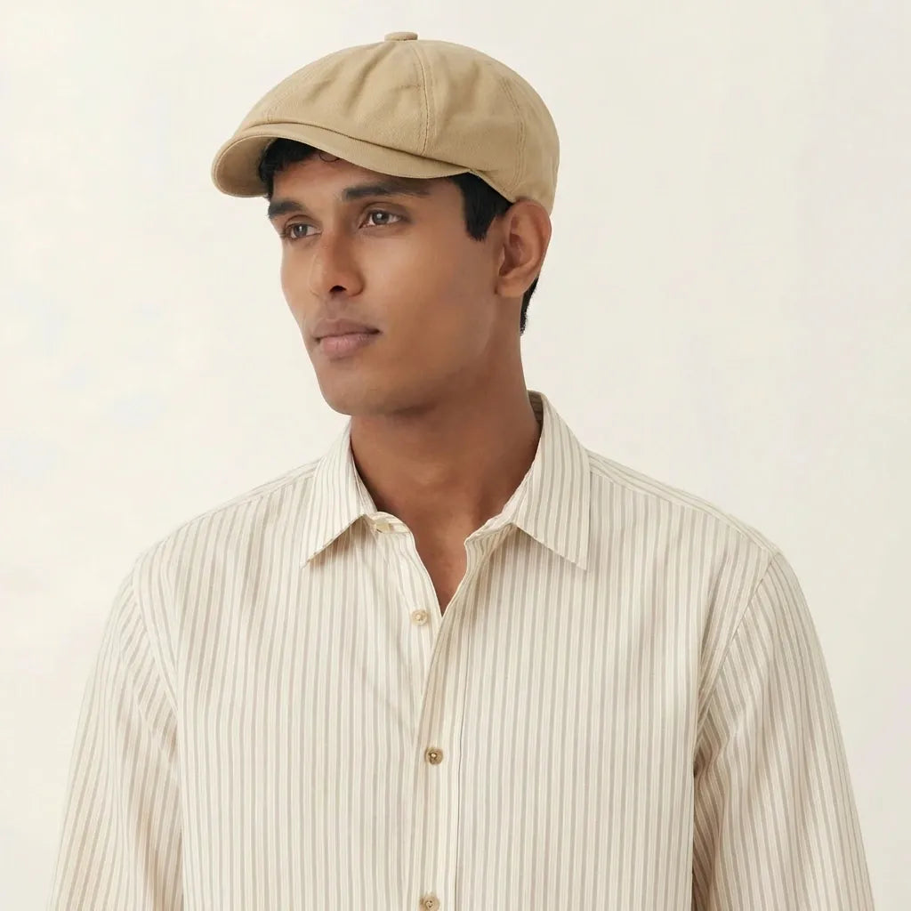 Men's Gavroche Style Cap