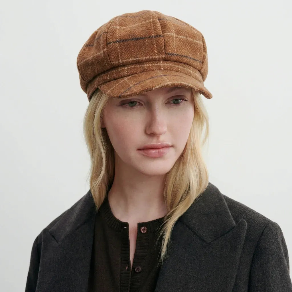 Women's Plaid Beret