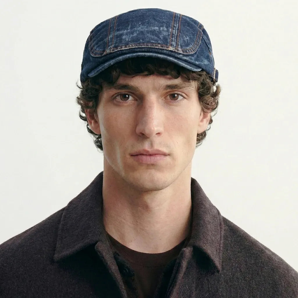 Men's Denim Beret