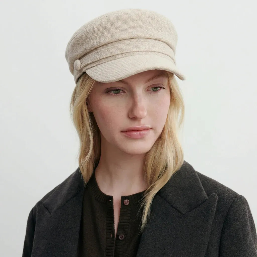 Women's Winter Visor Beret Cap