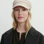 Women's Winter Visor Beret Cap