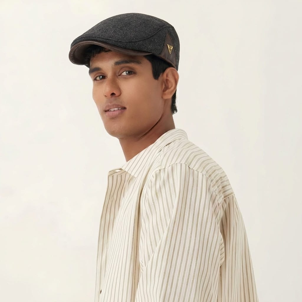 Men's Flat Cap Beret