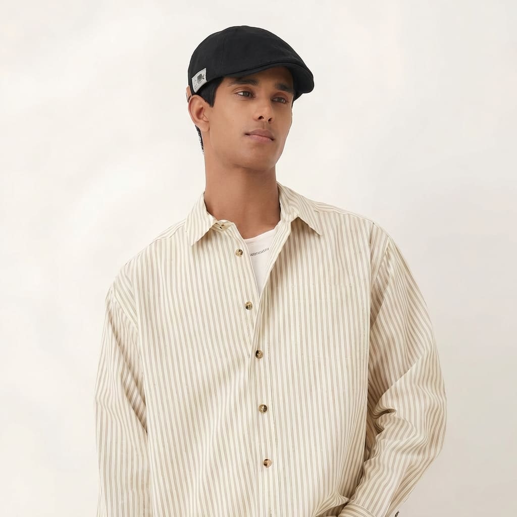 Cotton Beret Cap