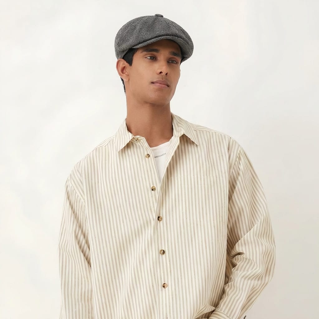 Trendy Men's Beret Cap
