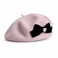 Beret with Bow Tie