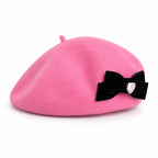 Beret with Bow Tie