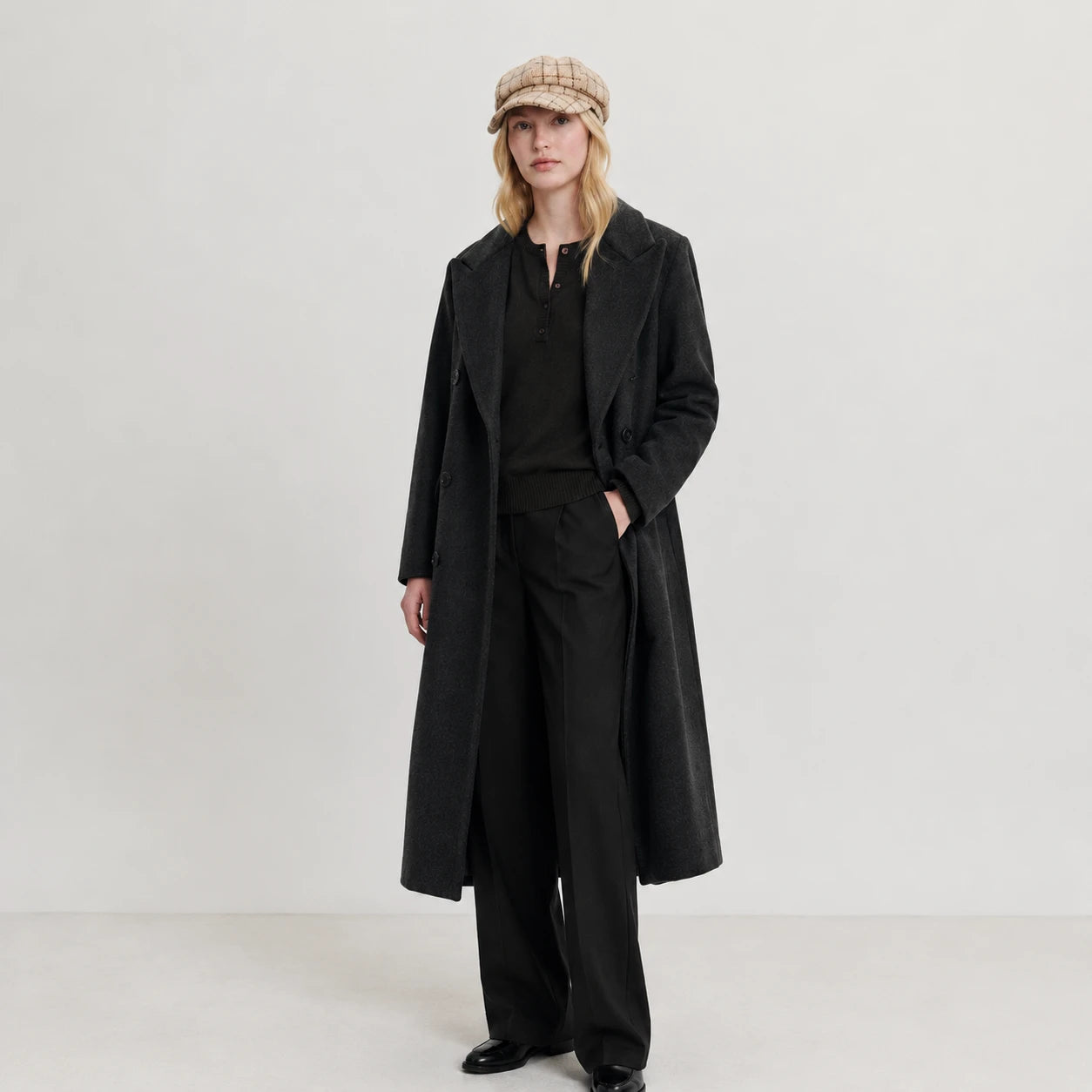 Women's Plaid Beret