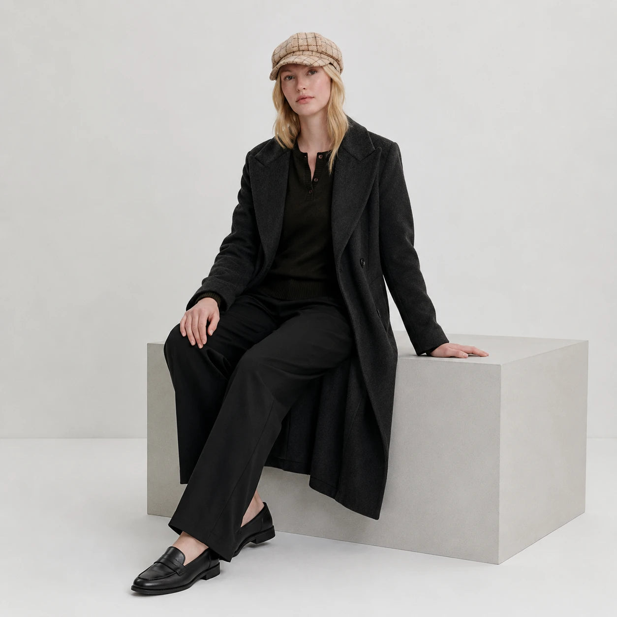 Women's Plaid Beret