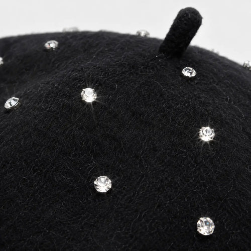 French Beret with Pearls