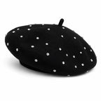 French Beret with Pearls