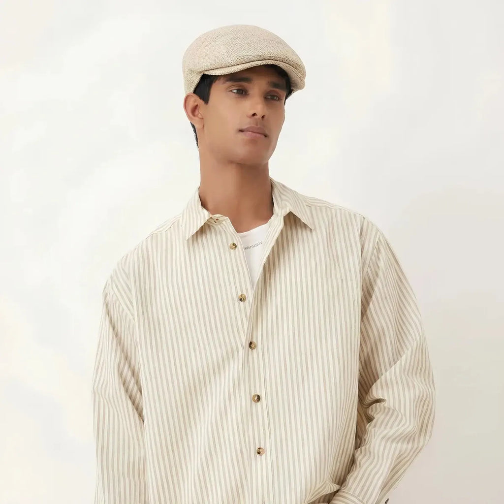 Men's Linen Beret