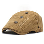 Men's Adjustable Summer Beret Cap