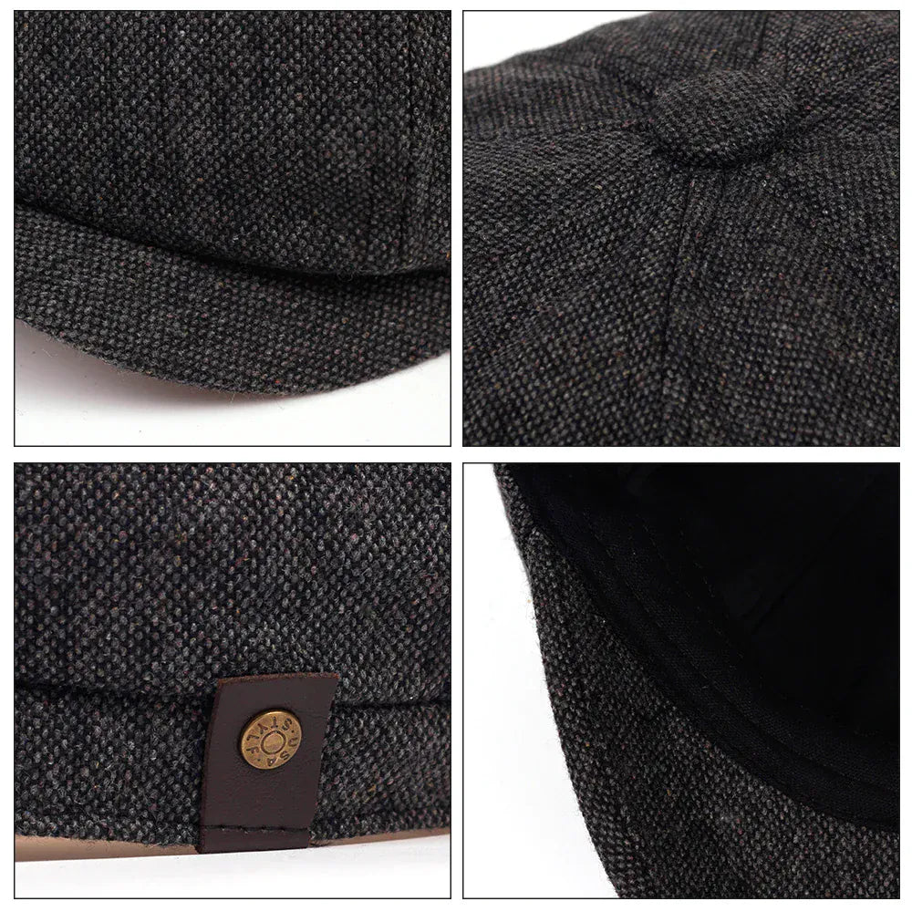Men's Gavroche Beret Cap