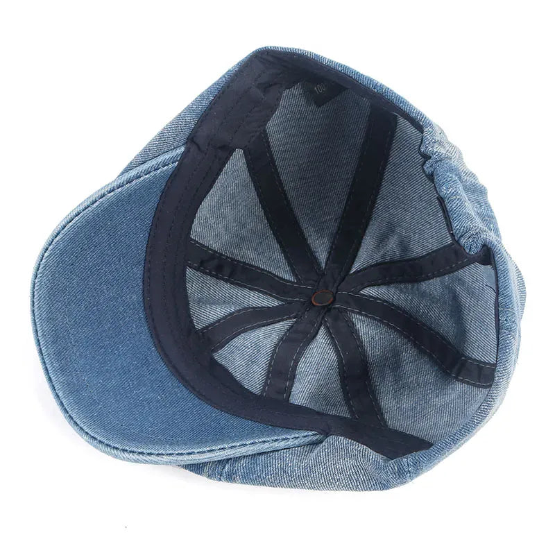 Women's Denim Gavroche Cap