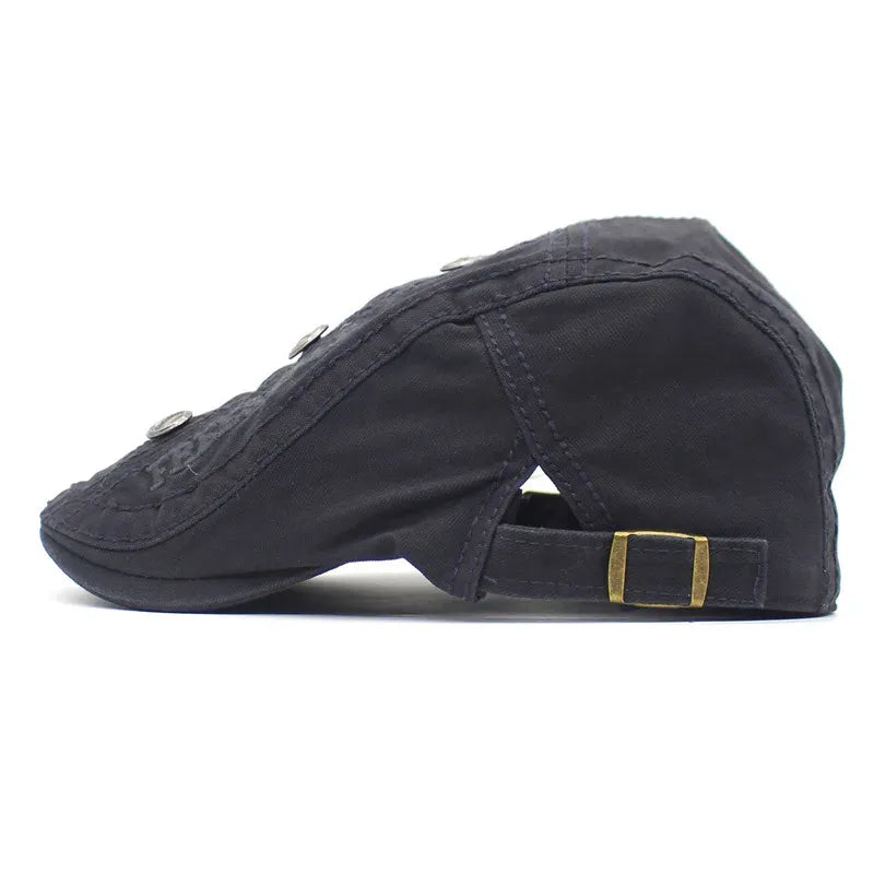 Men's Adjustable Summer Beret Cap