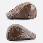 Beret Hat Leather