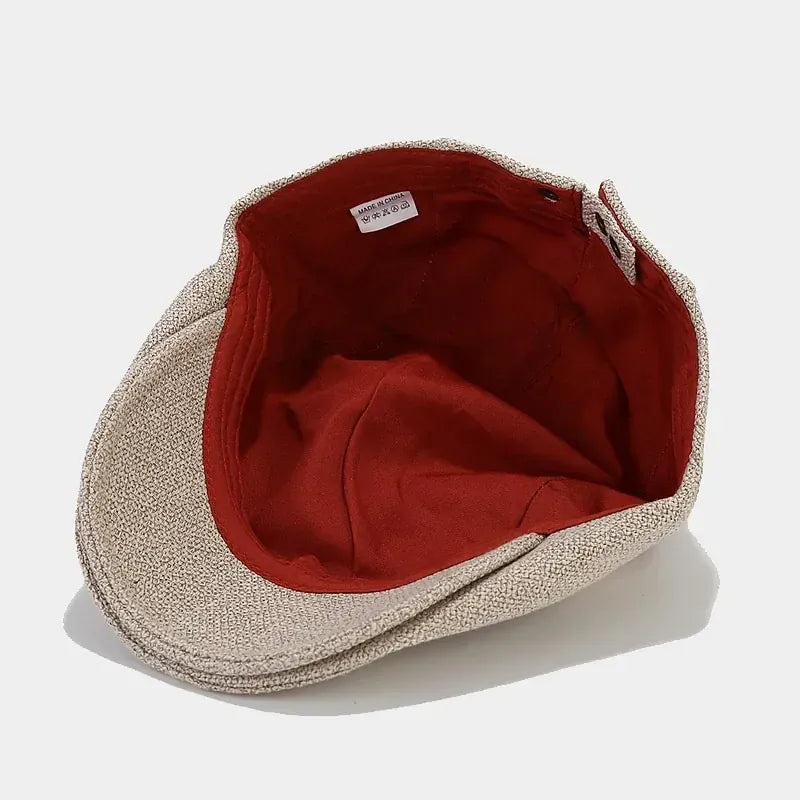 Men's Linen Beret