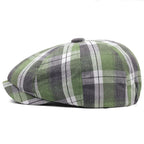 Plaid Beret