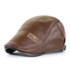 Leather Beret For Men
