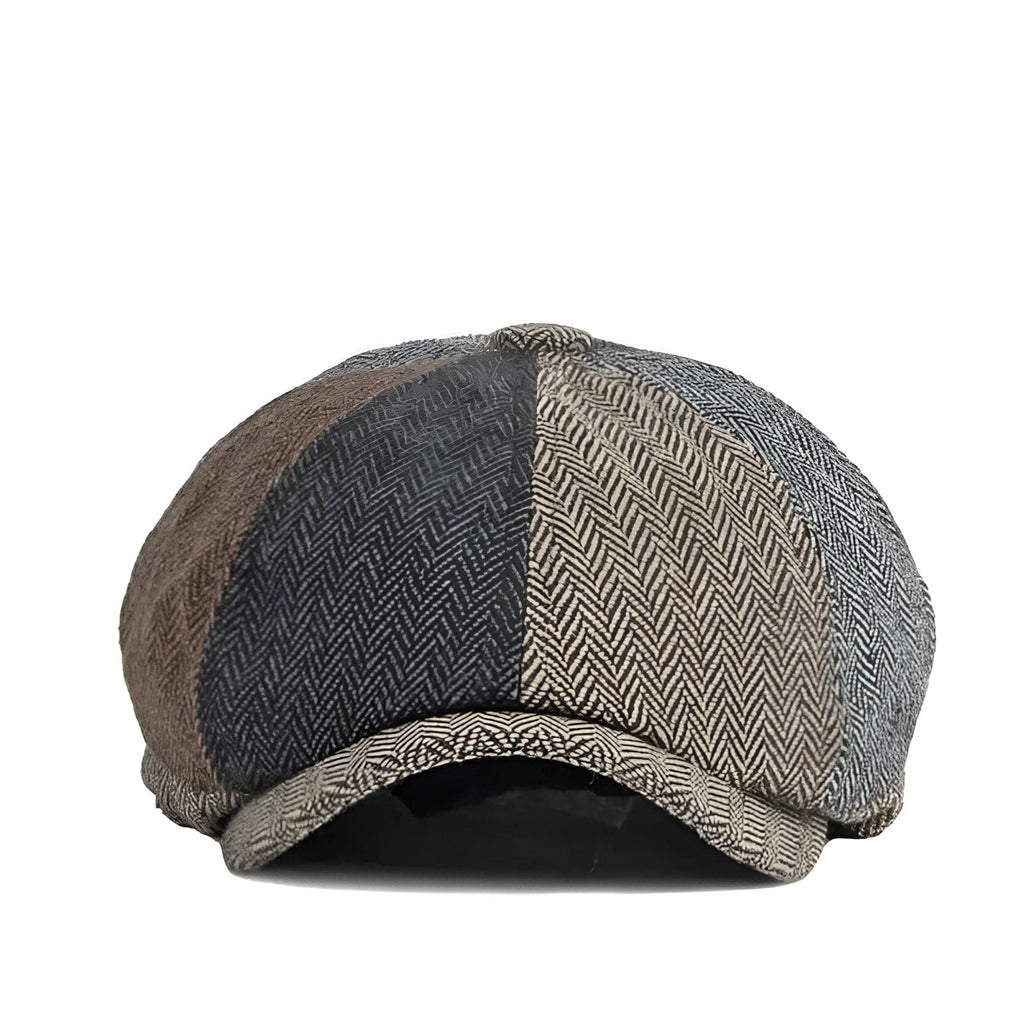 Men's Tartan Gavroche Cap