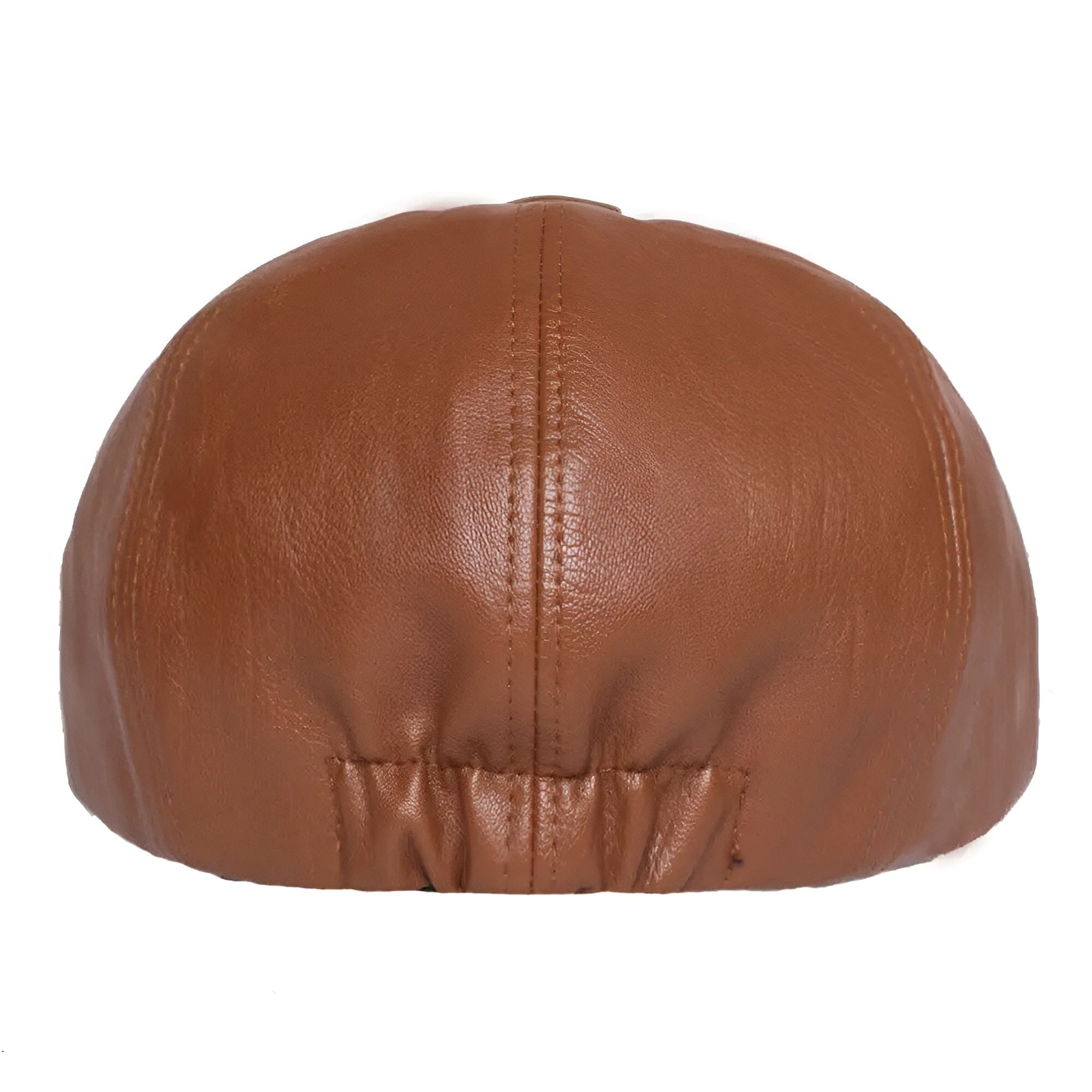 Men's Leather Gavroche Cap