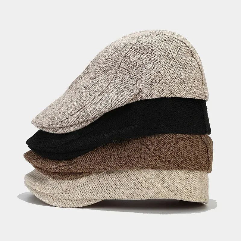 Men's Linen Beret