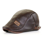 Leather Beret For Men