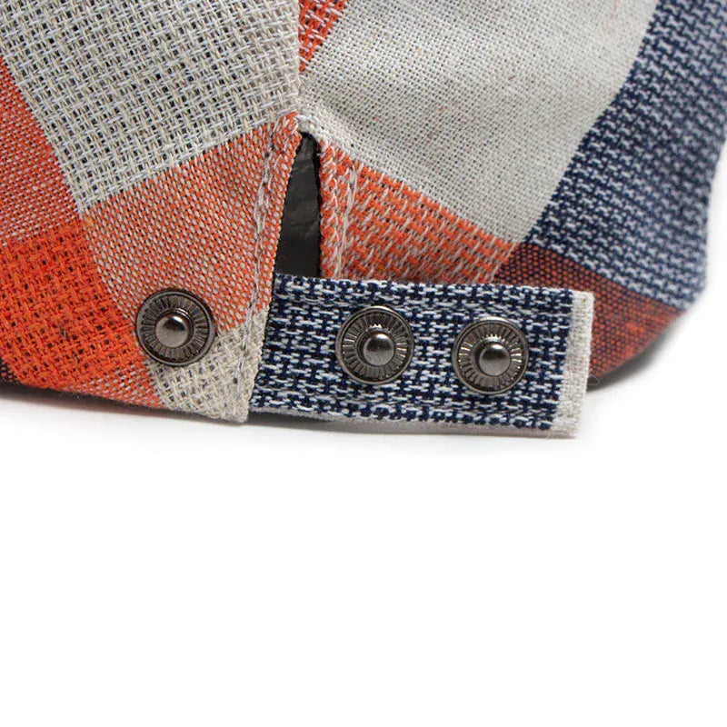 Men's Plaid Beret