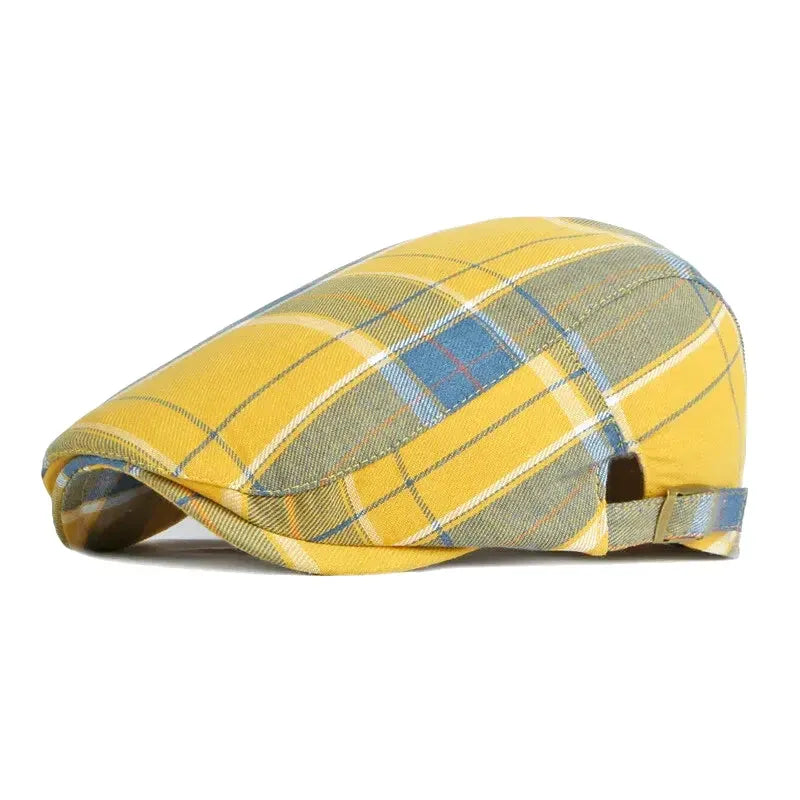 Béret à Carreaux Homme - La Maison du Chapeau