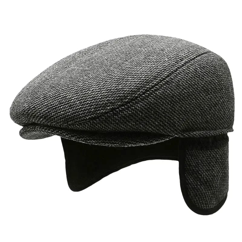 Men's Ear Flap Beret