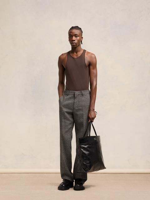 Ami Paris Straight Fit Trousers