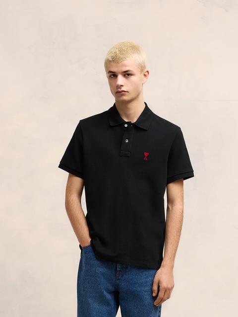 Ami Paris Ami de Coeur Polo Shirt