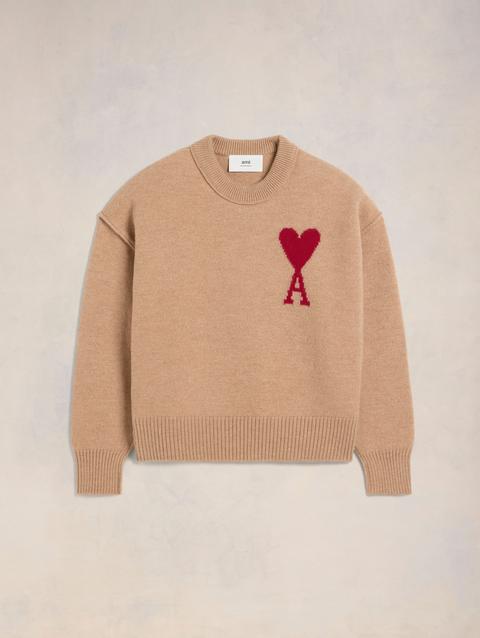 Ami Paris Red Ami de Coeur Sweater