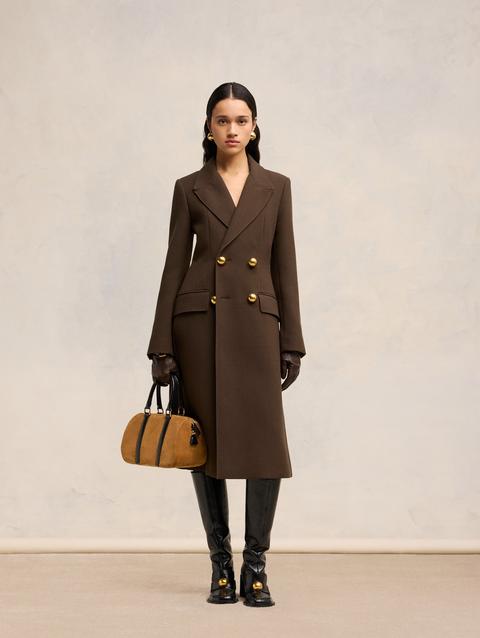 Ami Paris Fitted Coat