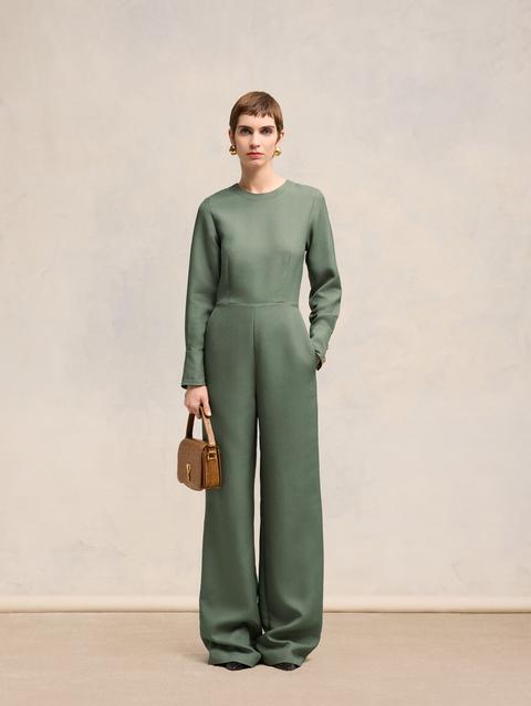 Ami Paris Zipped Jumpsuit