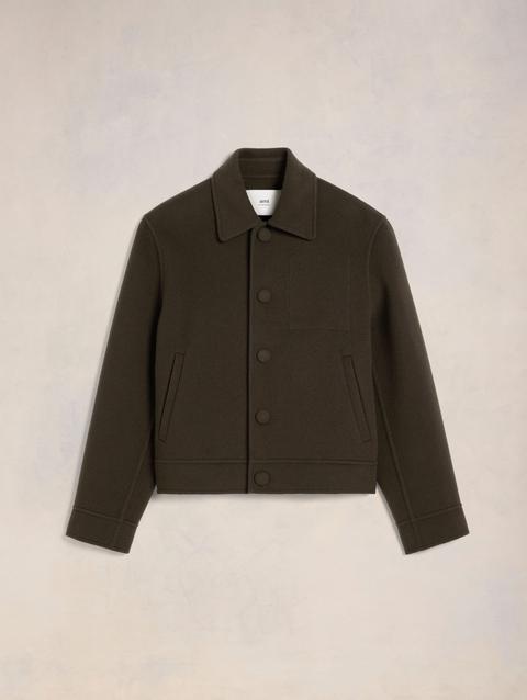 Ami Paris Boxy Buttoned Jacket