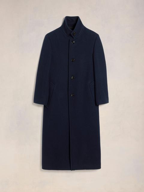 Ami Paris High Collar Coat