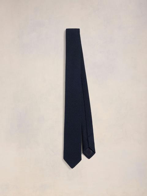 Ami Paris Silk Grenadine Tie