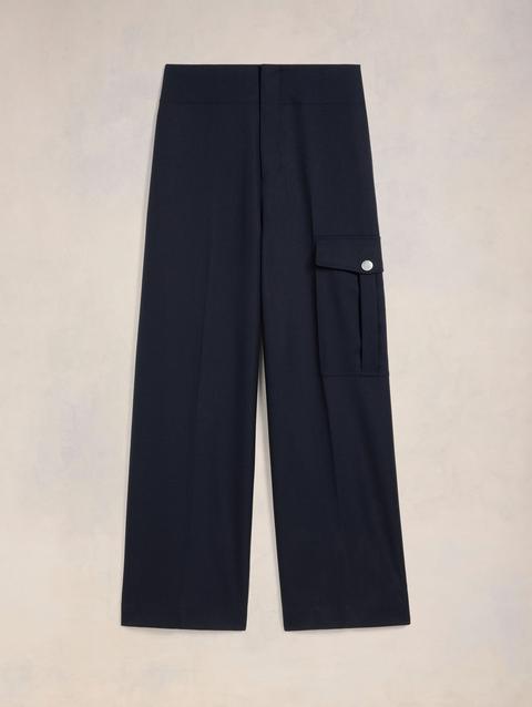 Ami Paris Straight Fit Trousers