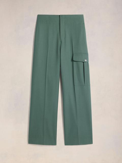 Ami Paris Straight Fit Trousers